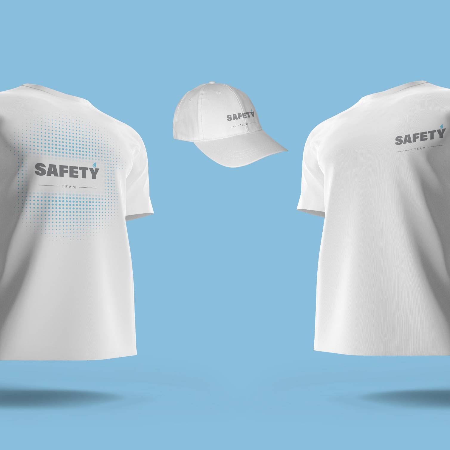 Magliette e cappello Safety membrane bitumo polimero impermeabilizzanti
